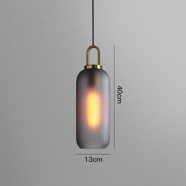 Lora | Glass Pendant Light - ELVI HOME