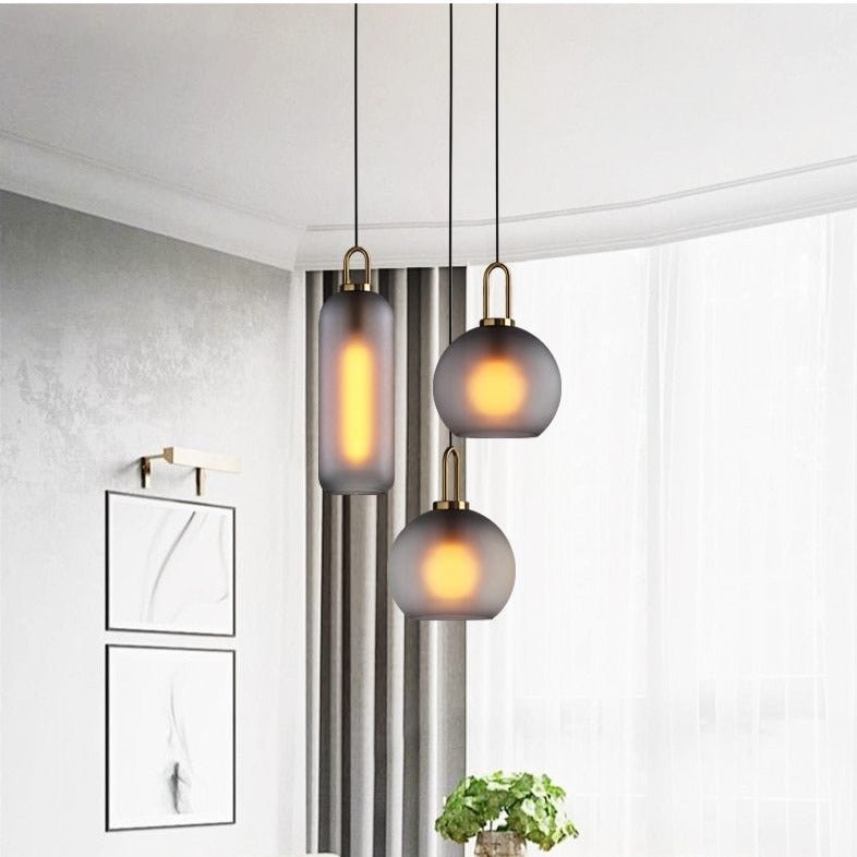 Lora | Glass Pendant Light - ELVI HOME