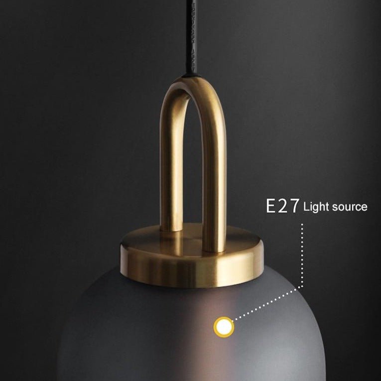 Lora | Glass Pendant Light - ELVI HOME