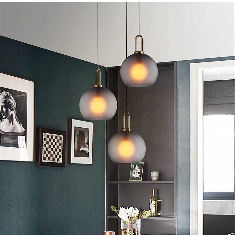 Lora | Glass Pendant Light - ELVI HOME