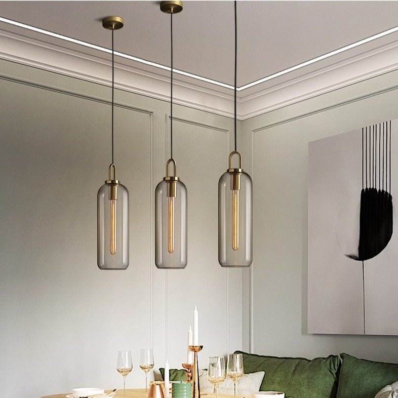Lora | Glass Pendant Light - ELVI HOME