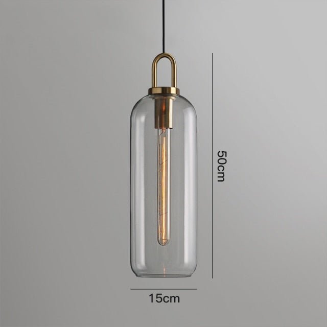 Lora | Glass Pendant Light - ELVI HOME
