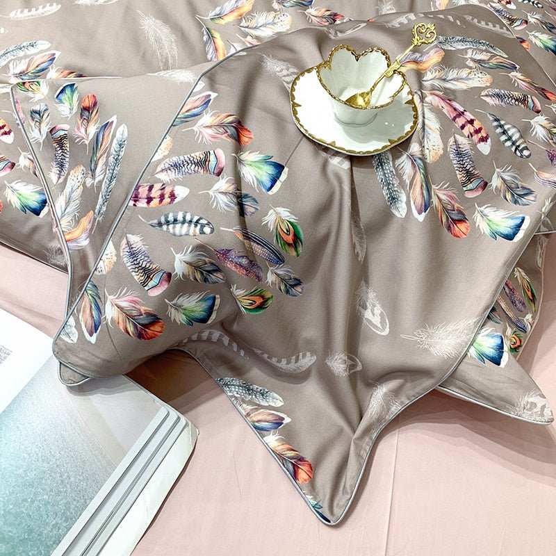 Marika | Soft Egyptian Cotton Duvet Cover Set - ELVI HOME