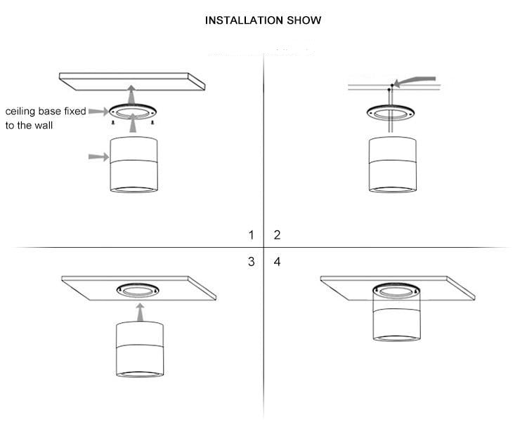 Modern Ceiling Light - ELVI HOME
