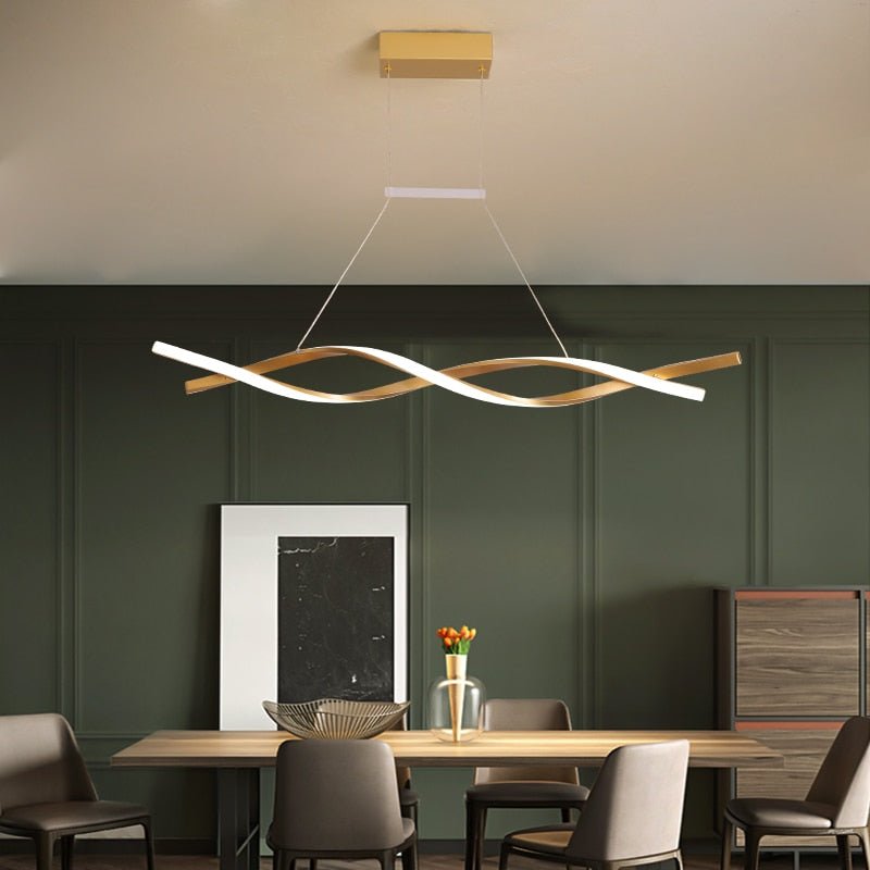 Modern Spiral Chandelier - ELVI HOME