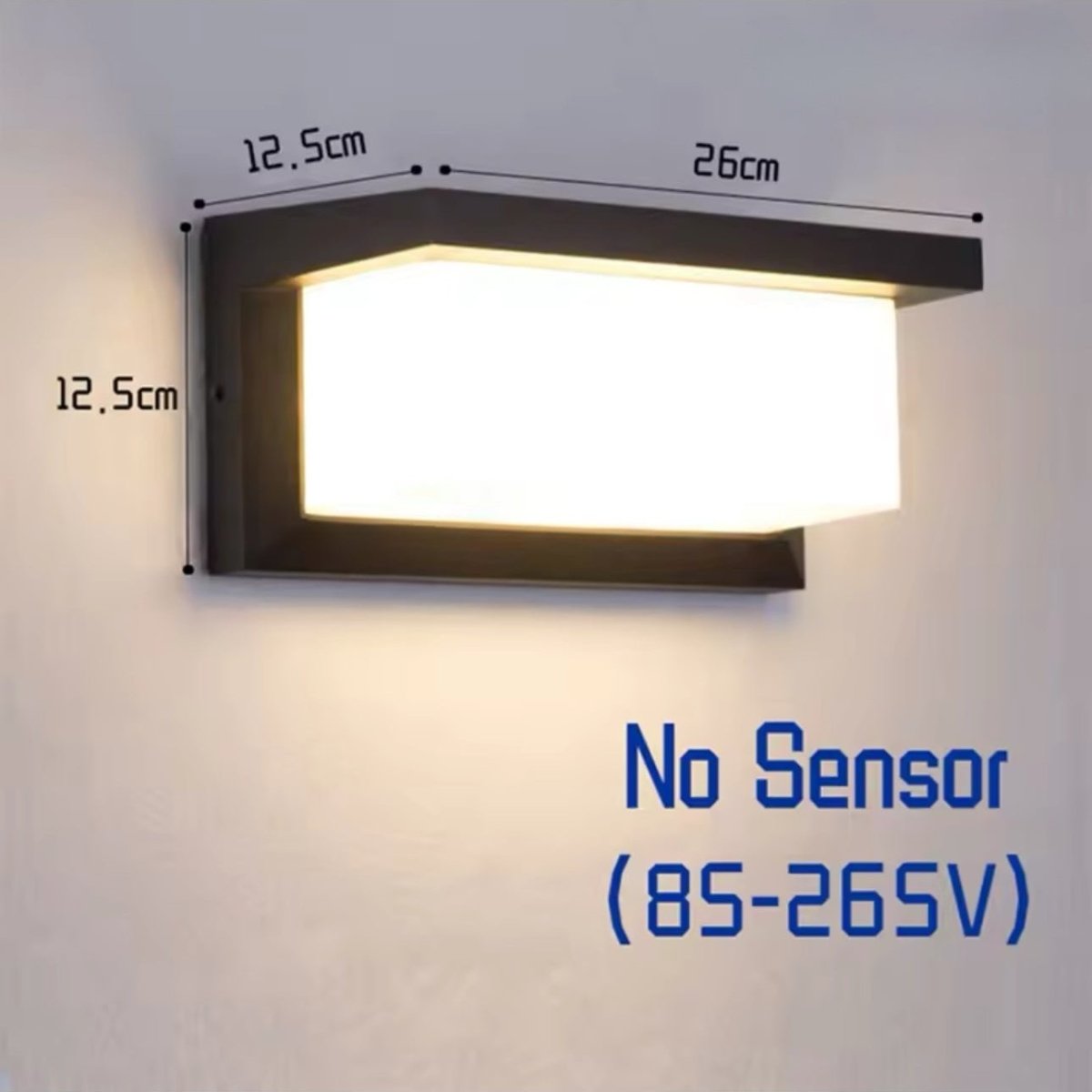 Modern Waterproof LED Wall Sconce - ELVI HOME