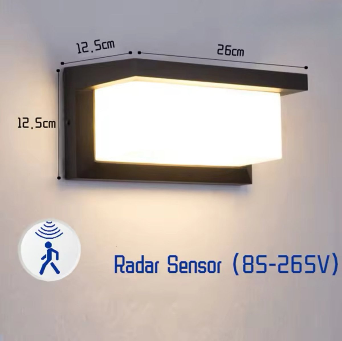 Modern Waterproof LED Wall Sconce - ELVI HOME