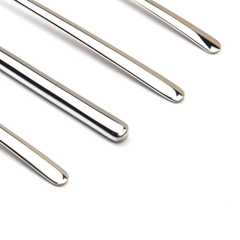 Myla | Silver Cutlery Set of 24 - ELVI HOME