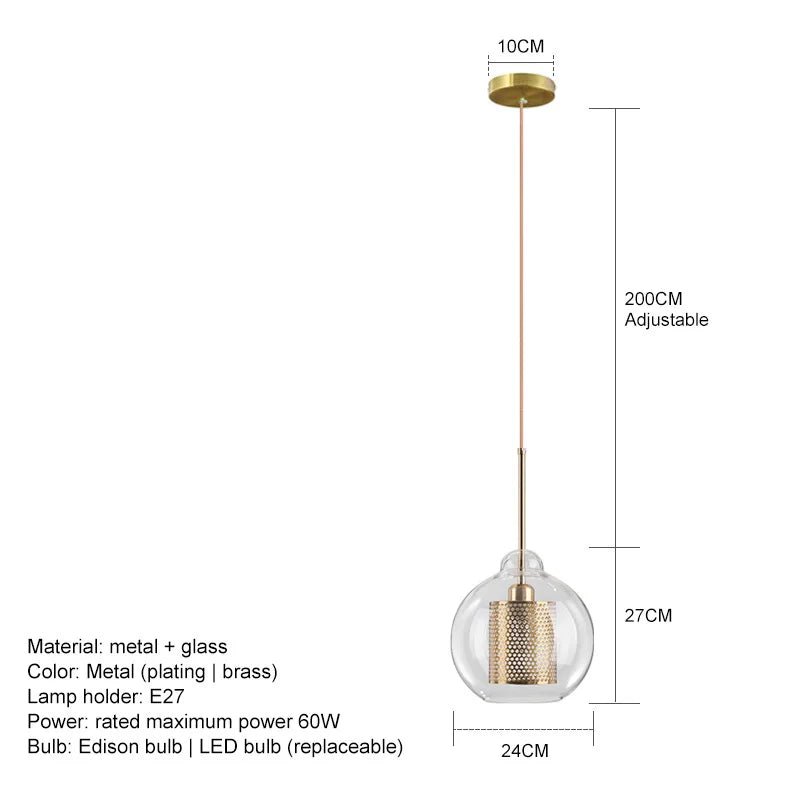 Nylah | Loft Pendant Light - ELVI HOME