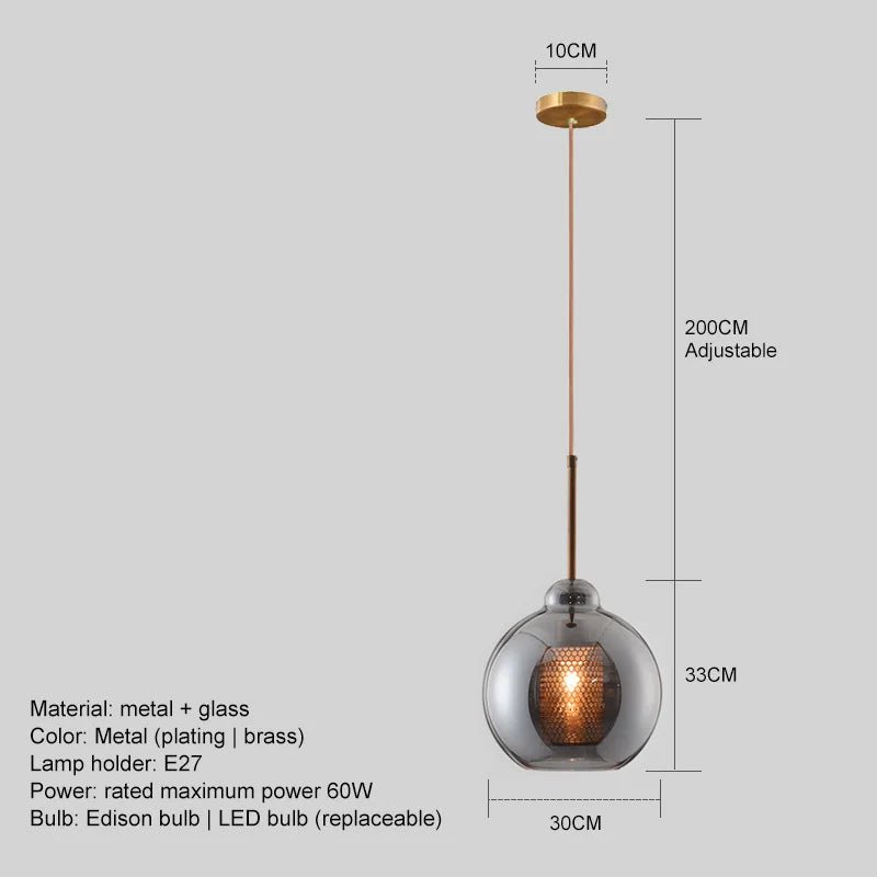 Nylah | Loft Pendant Light - ELVI HOME