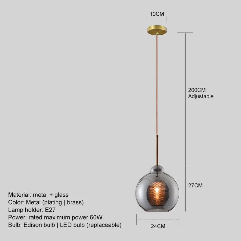 Nylah | Loft Pendant Light - ELVI HOME