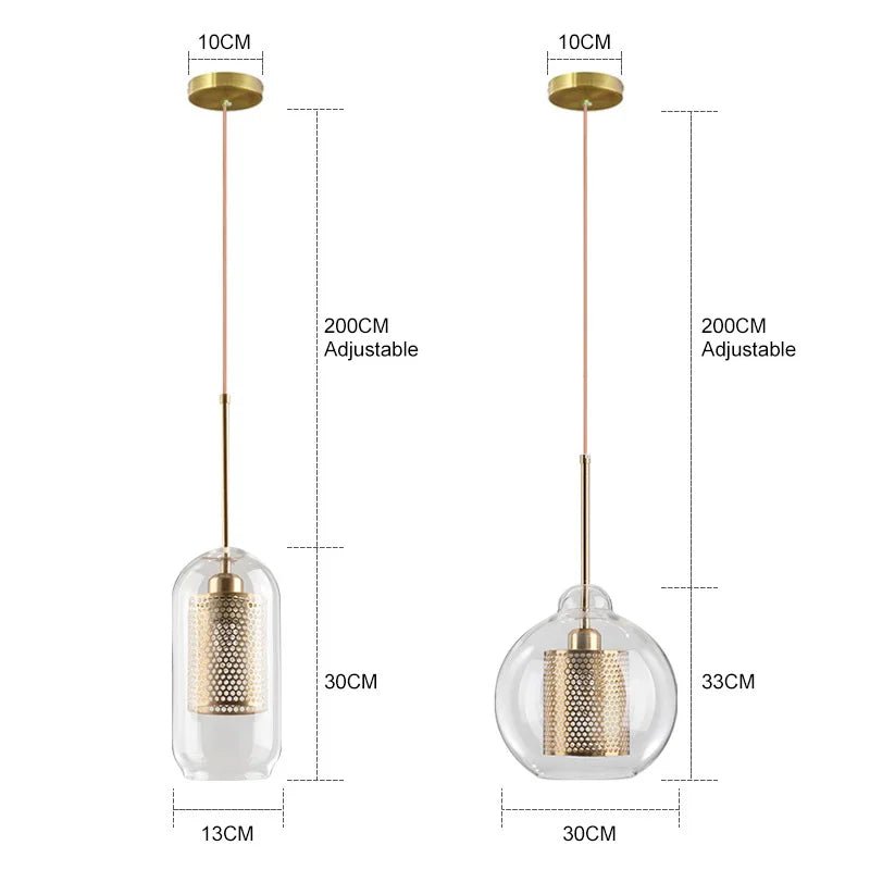 Nylah | Loft Pendant Light - ELVI HOME