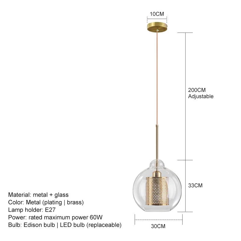 Nylah | Loft Pendant Light - ELVI HOME