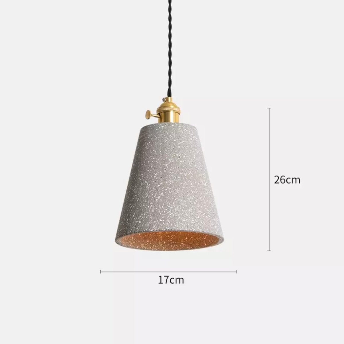 Petra | Loft Cement Pendant Lights - ELVI HOME