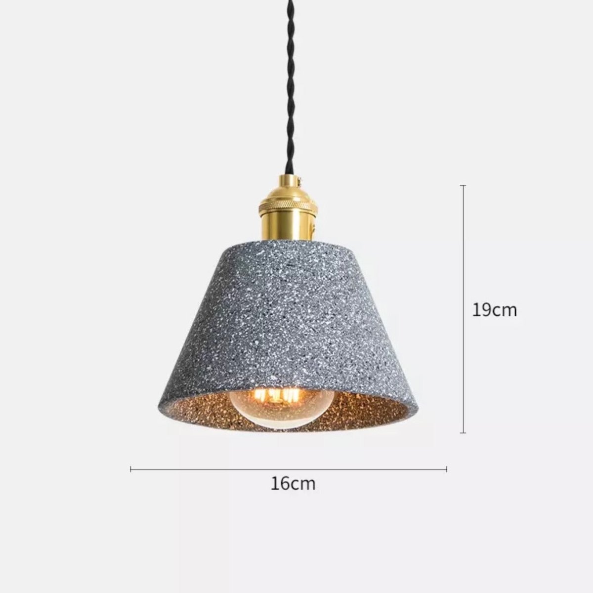Petra | Loft Cement Pendant Lights - ELVI HOME
