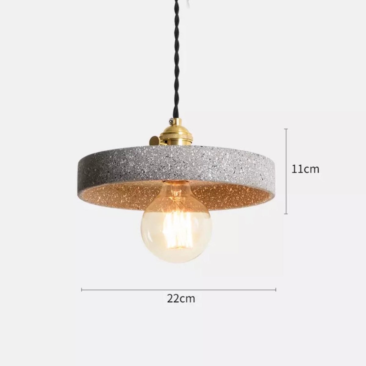 Petra | Loft Cement Pendant Lights - ELVI HOME