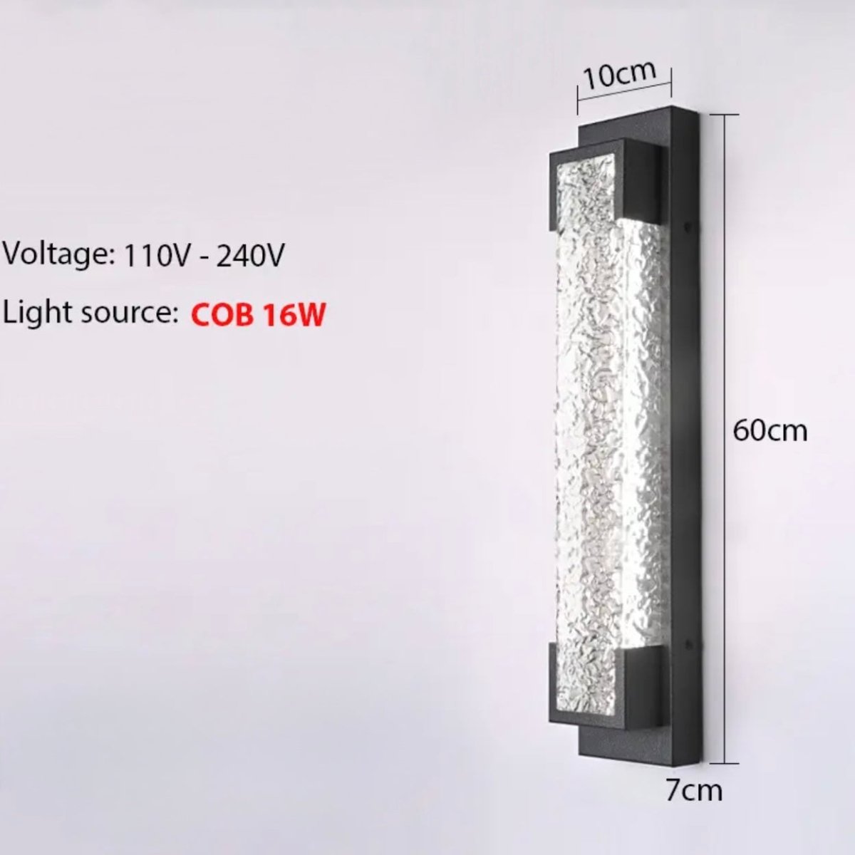 Rainer | Dimmable Outdoor Stainless Steel LED Wall Sconce - ELVI HOME