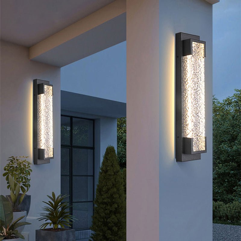 Rainer | Dimmable Outdoor Stainless Steel LED Wall Sconce - ELVI HOME