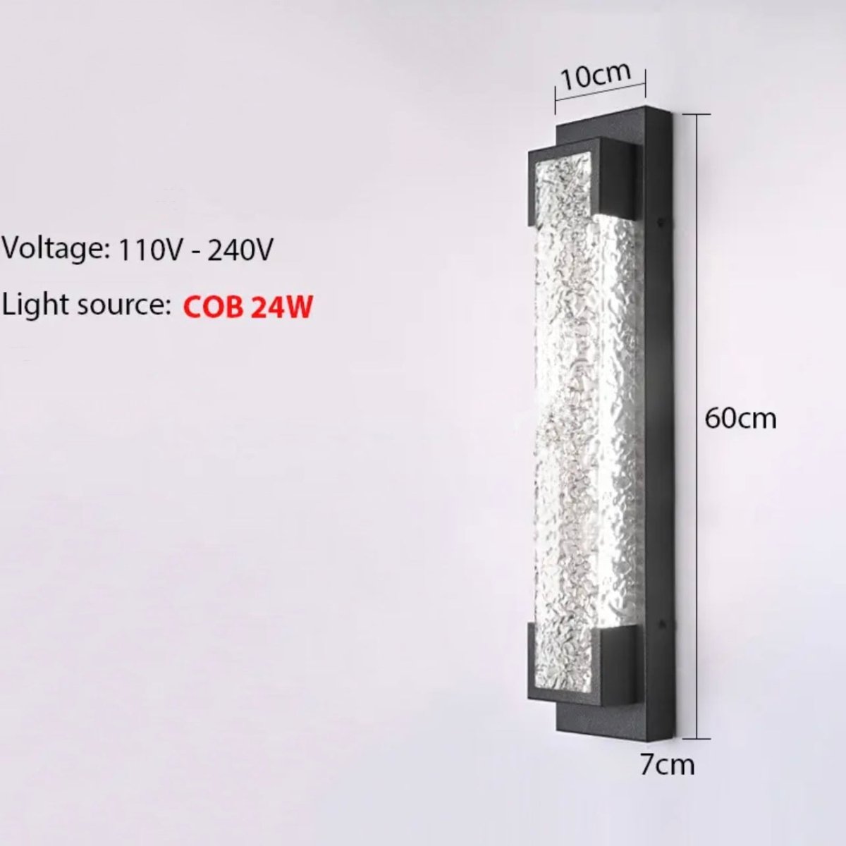 Rainer | Dimmable Outdoor Stainless Steel LED Wall Sconce - ELVI HOME