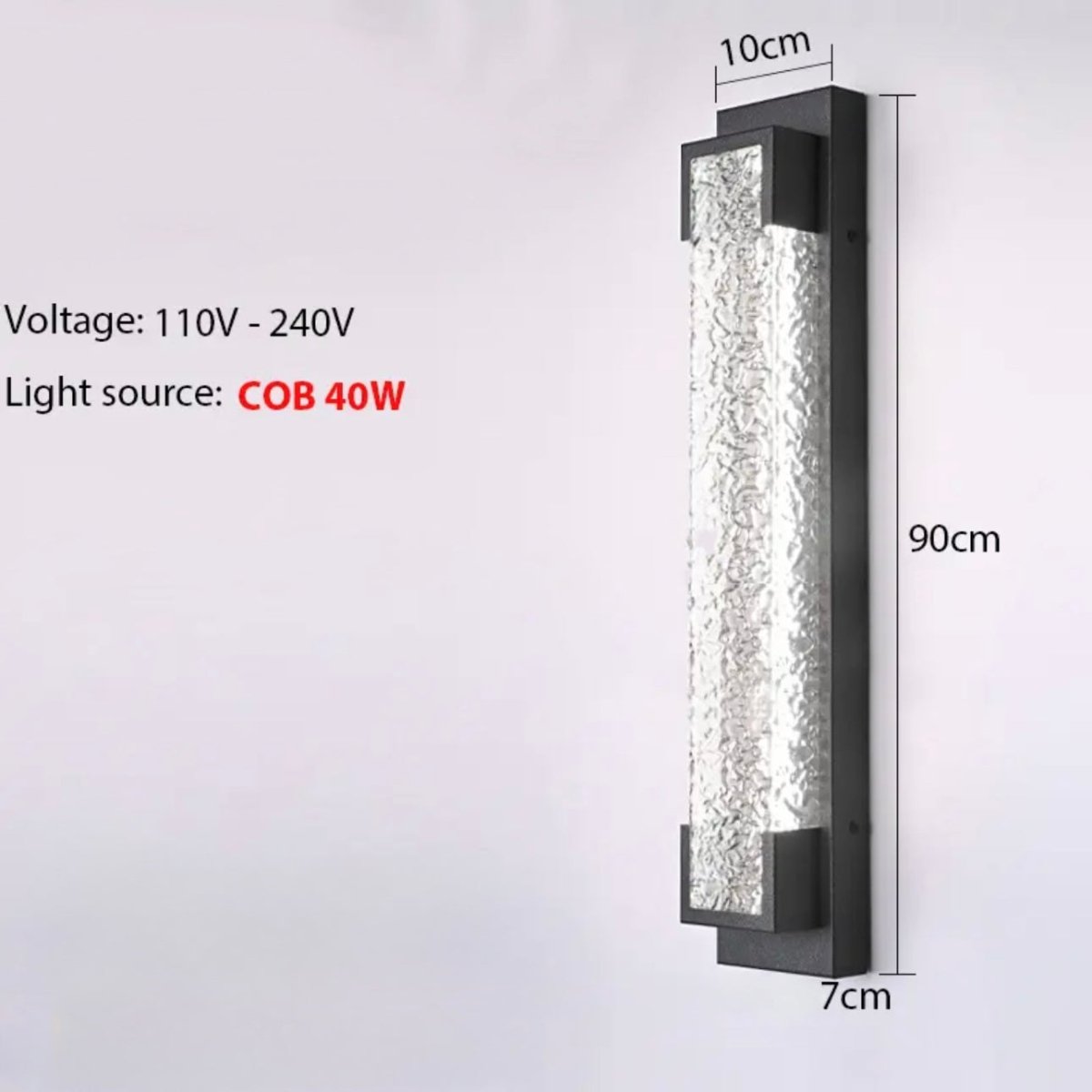 Rainer | Dimmable Outdoor Stainless Steel LED Wall Sconce - ELVI HOME