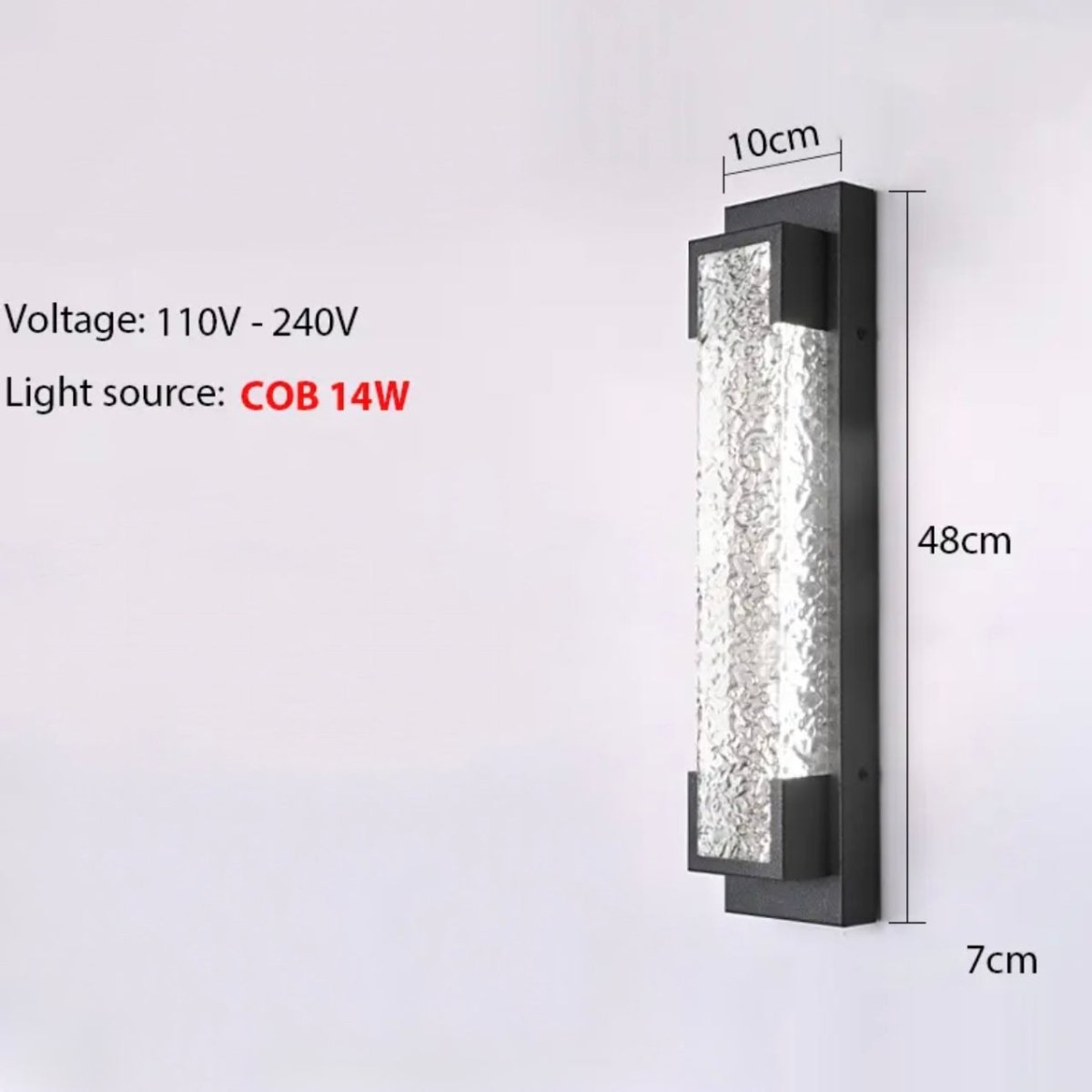 Rainer | Dimmable Outdoor Stainless Steel LED Wall Sconce - ELVI HOME