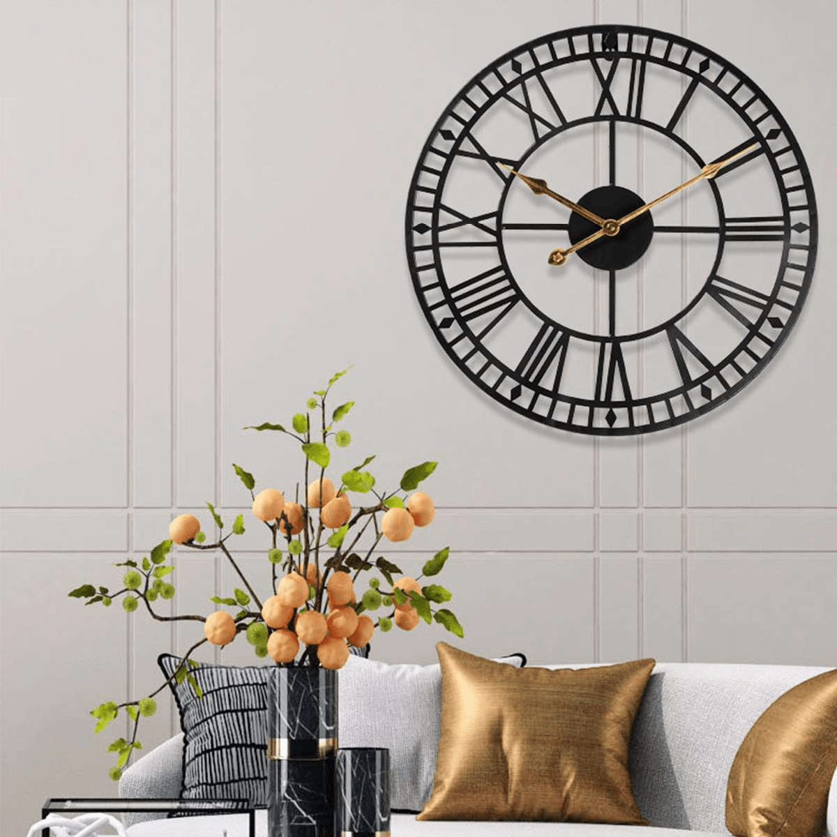 Roma | Wall Clock - ELVI HOME