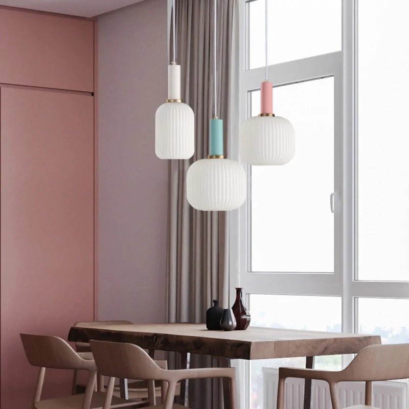Scarlett | Glass Pendant Light - ELVI HOME