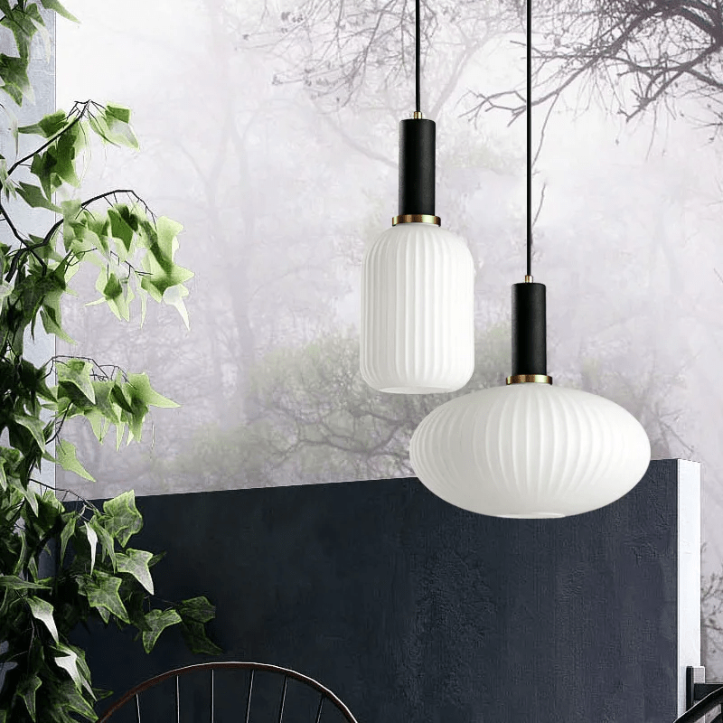 Scarlett | Glass Pendant Light - ELVI HOME