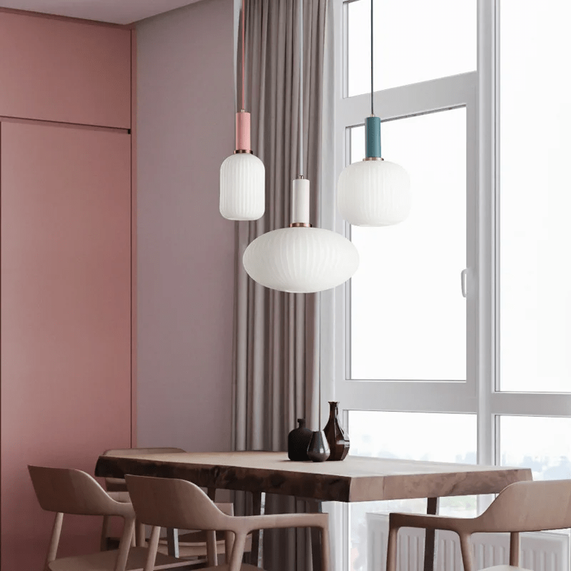 Scarlett | Glass Pendant Light - ELVI HOME