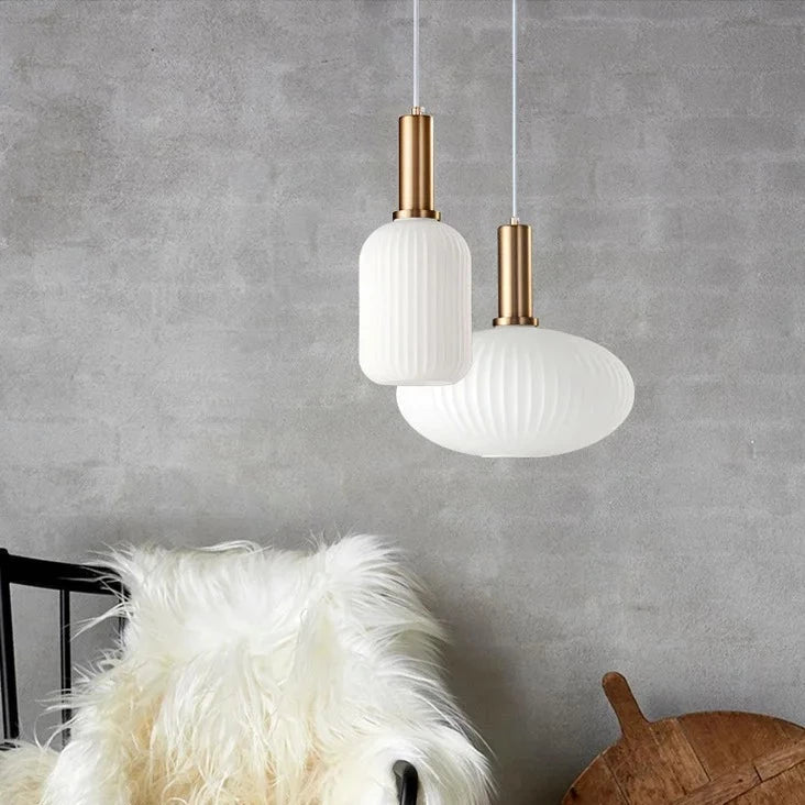Scarlett | Glass Pendant Light - ELVI HOME