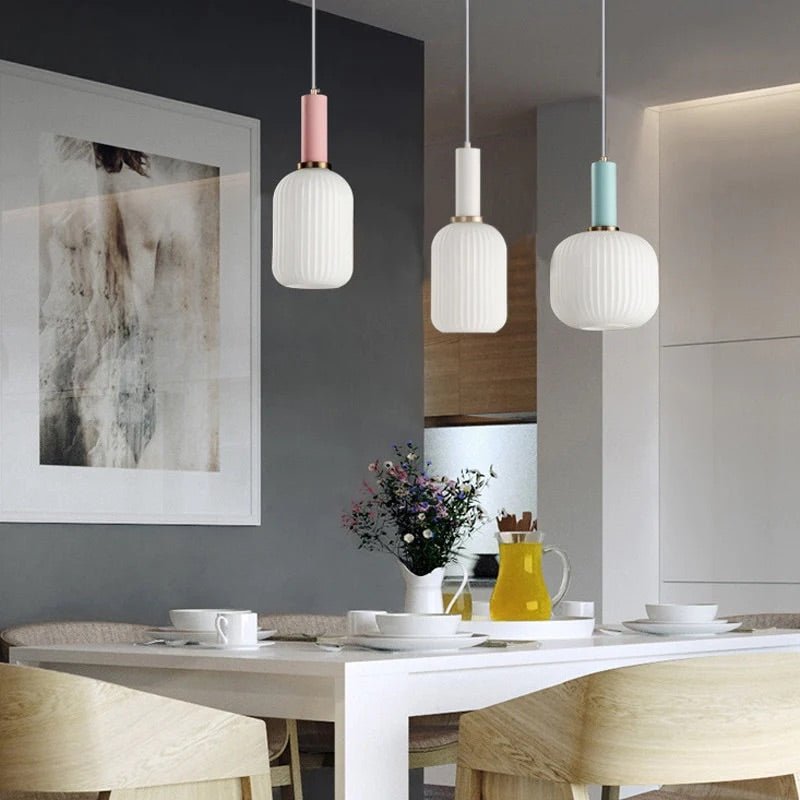 Scarlett | Glass Pendant Light - ELVI HOME