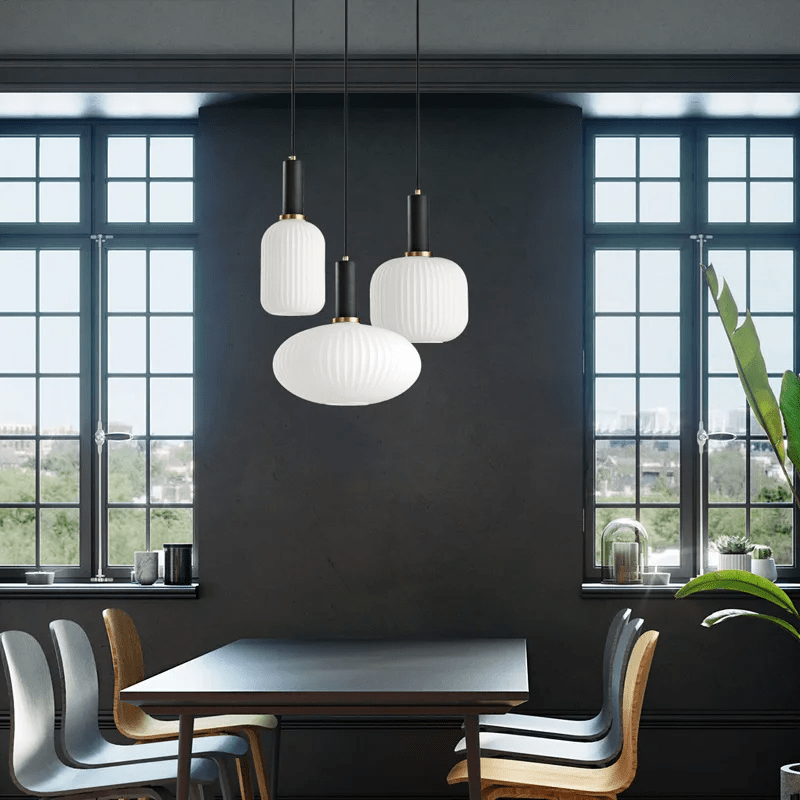 Scarlett | Glass Pendant Light - ELVI HOME