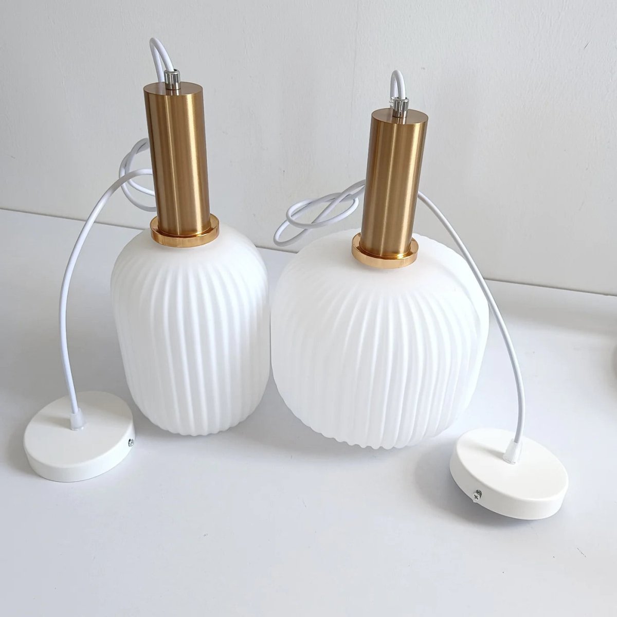Scarlett | Glass Pendant Light - ELVI HOME