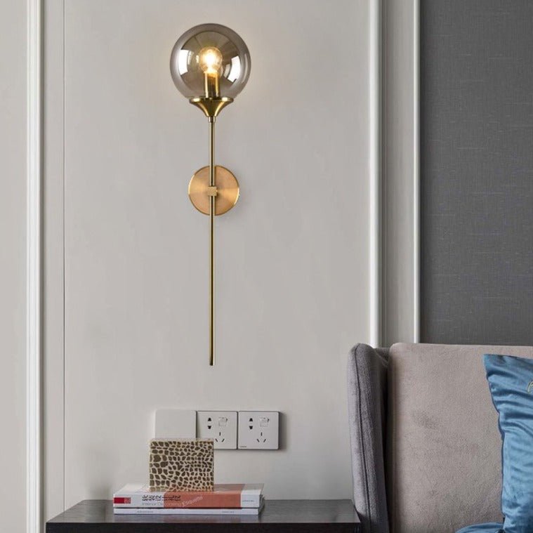 Silvana | Modern Glass Wall Lamp - ELVI HOME