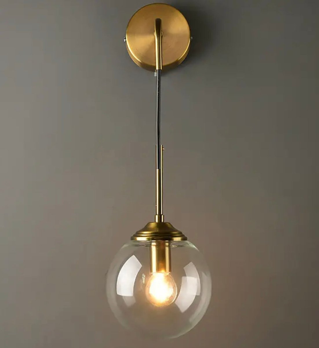 Silvana | Modern Glass Wall Lamp - ELVI HOME