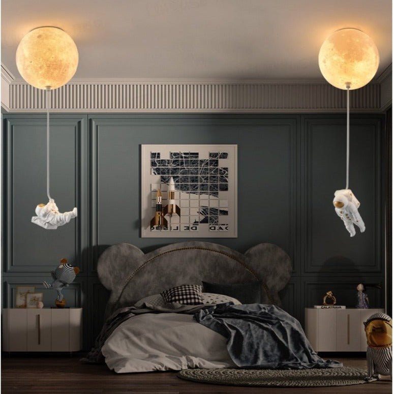 Spaceman | Moon Ceiling Light - ELVI HOME