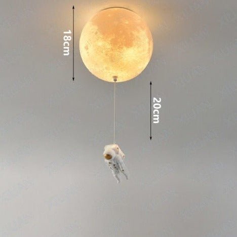 Spaceman | Moon Ceiling Light - ELVI HOME