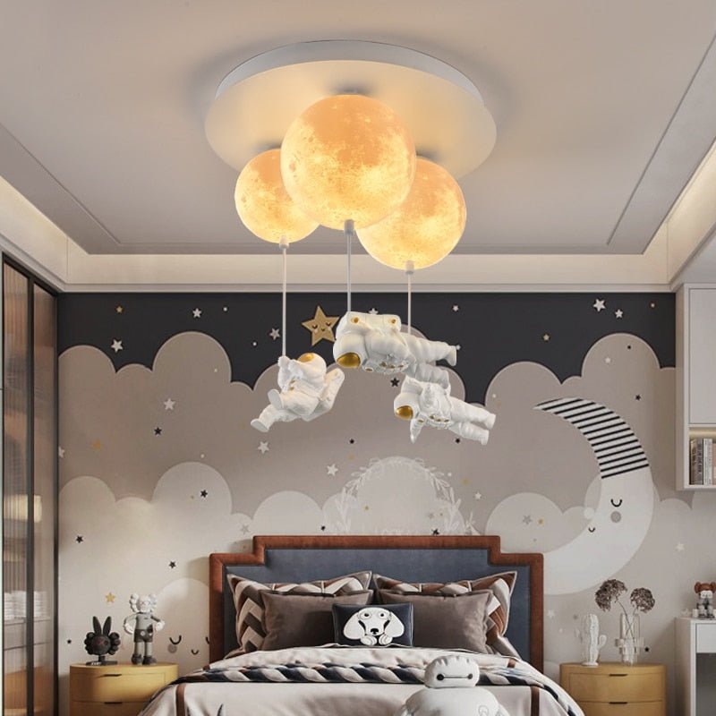 Spaceman | Moon Ceiling Light - ELVI HOME