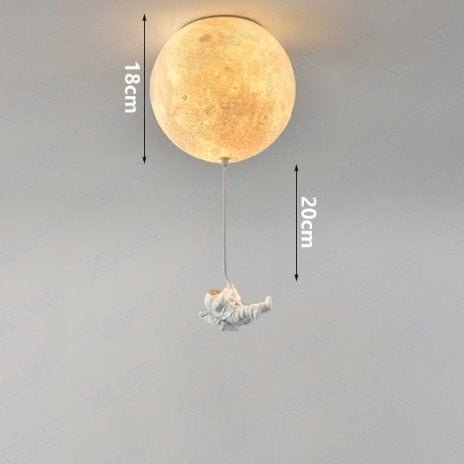 Spaceman | Moon Ceiling Light - ELVI HOME