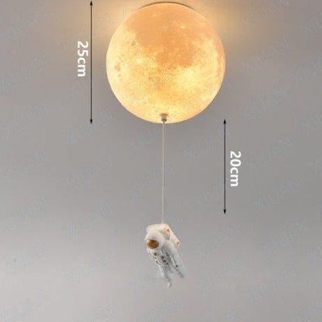 Spaceman | Moon Ceiling Light - ELVI HOME
