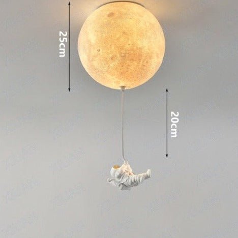 Spaceman | Moon Ceiling Light - ELVI HOME