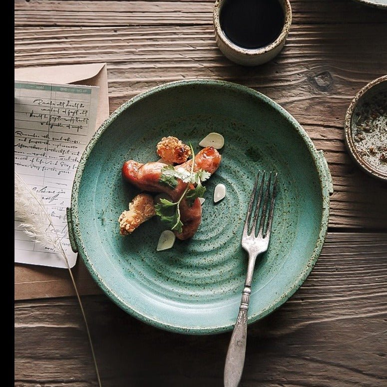 Terra | Stoneware Plate - ELVI HOME