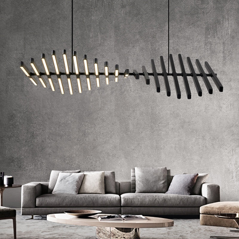 Ultra - Modern LED Chandelier - ELVI HOME