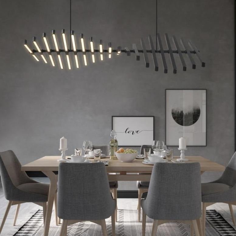 Ultra - Modern LED Chandelier - ELVI HOME