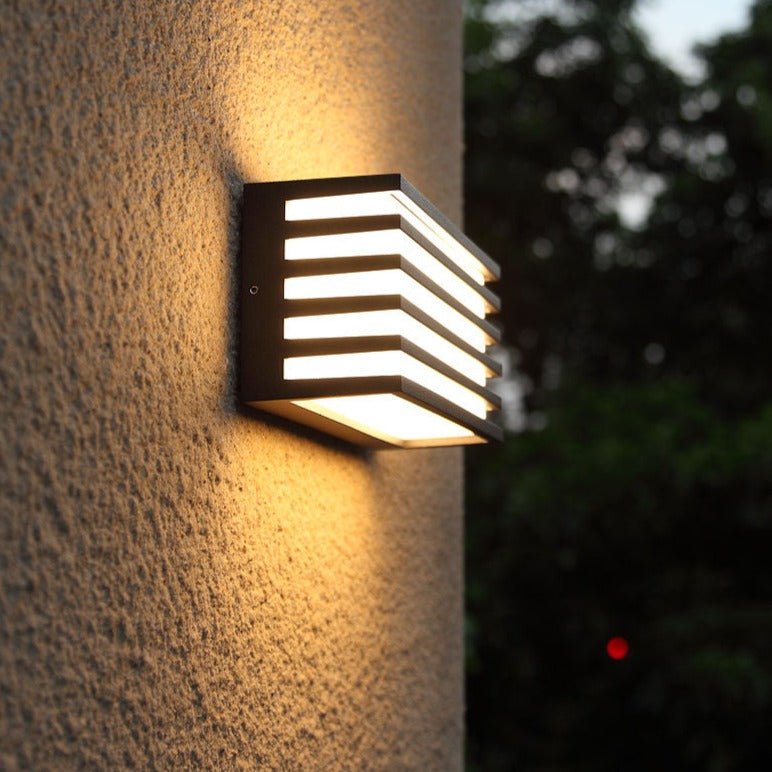 Vista | Modern LED Outdoor Wall Sconce - ELVI HOME