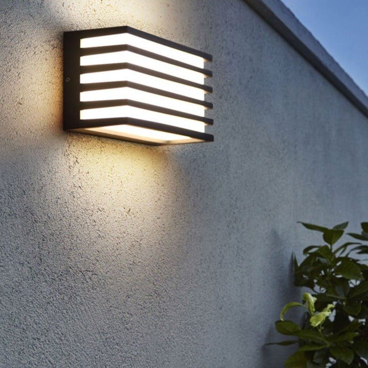 Vista | Modern LED Outdoor Wall Sconce - ELVI HOME