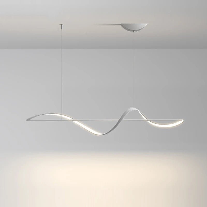 Wave | LED Linear Suspension Light - ELVI HOME
