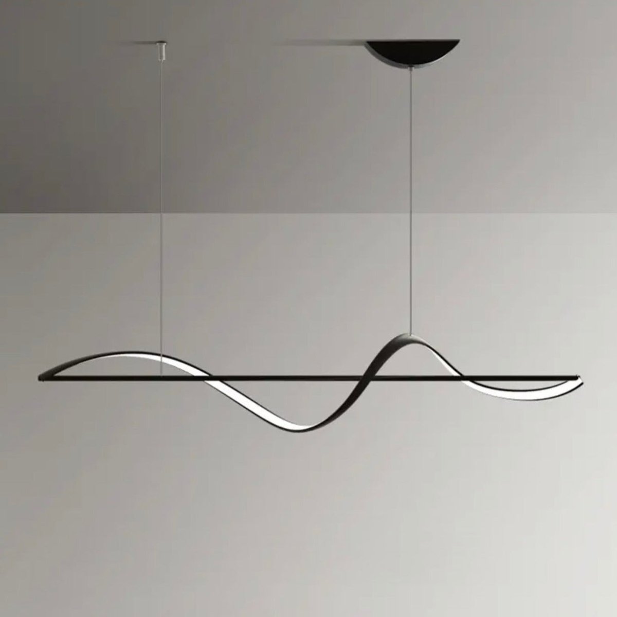 Wave | LED Linear Suspension Light - ELVI HOME