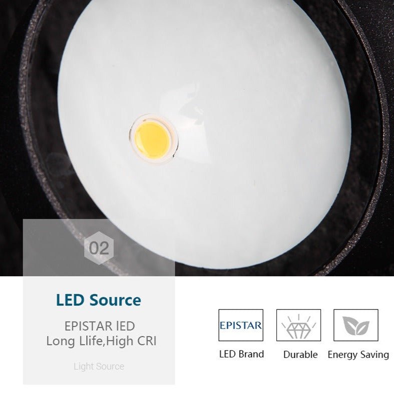 Willson | Outdoor 7W LED Wall Light - ELVI HOME