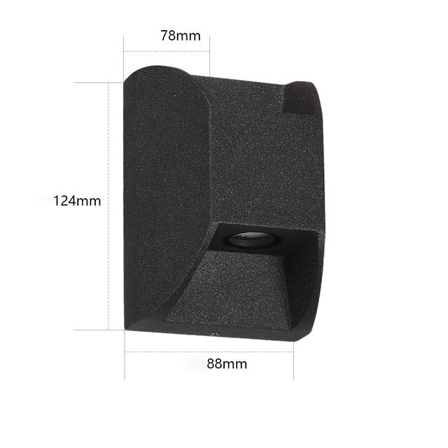 Zayn | Outdoor IP65 Waterproof Aluminum Wall Sconce - ELVI HOME